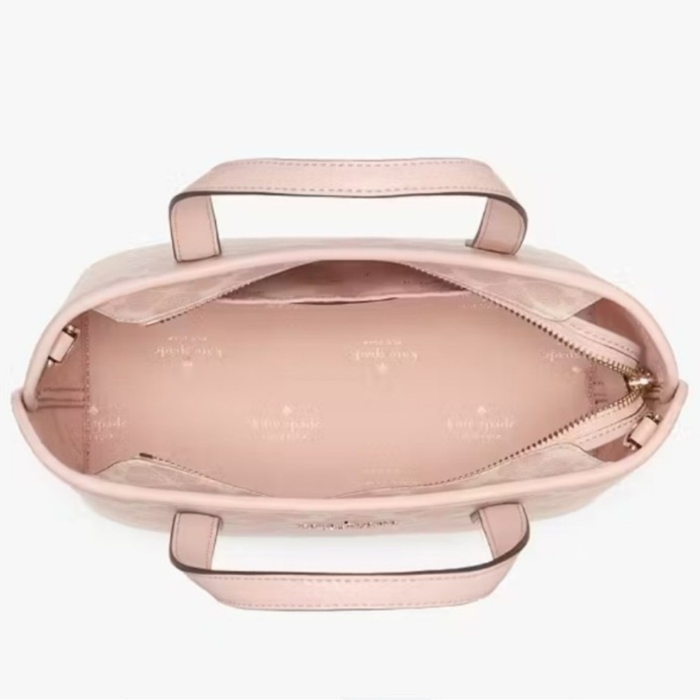 Kate Spade Pink Signature Small Tote Bag VEGAN - Picture 6 of 14